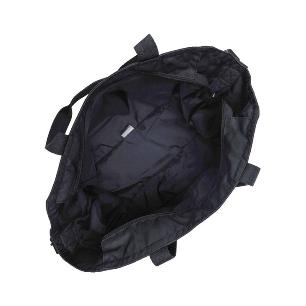 LeSportsac Nylon Top Handle Tote Bag Black Core Crossbody Denim Pique Handbag NW - Picture 4 of 7